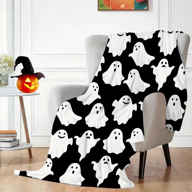 Halloween Ghost Soft Blanket