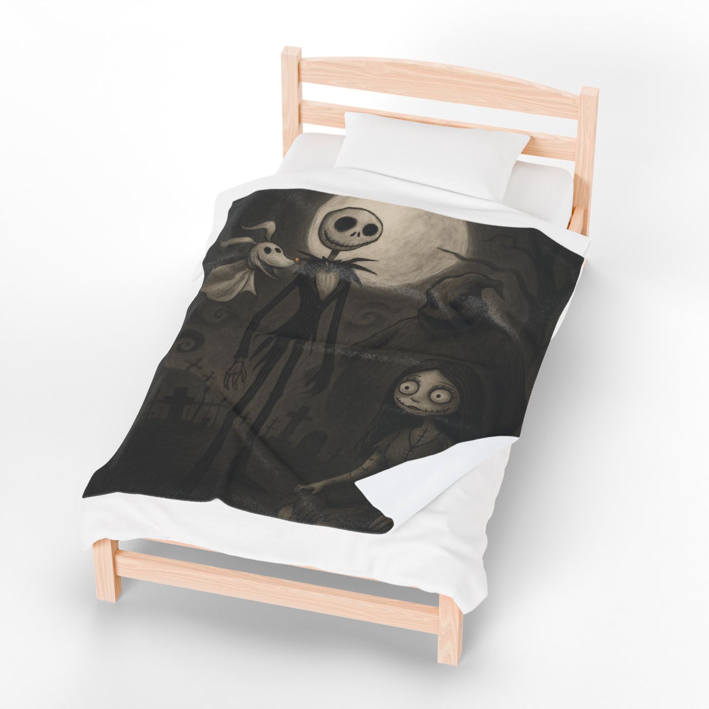 The Nightmare Before Christmas Themed Blanket