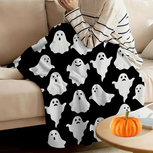 Halloween Ghost Soft Blanket