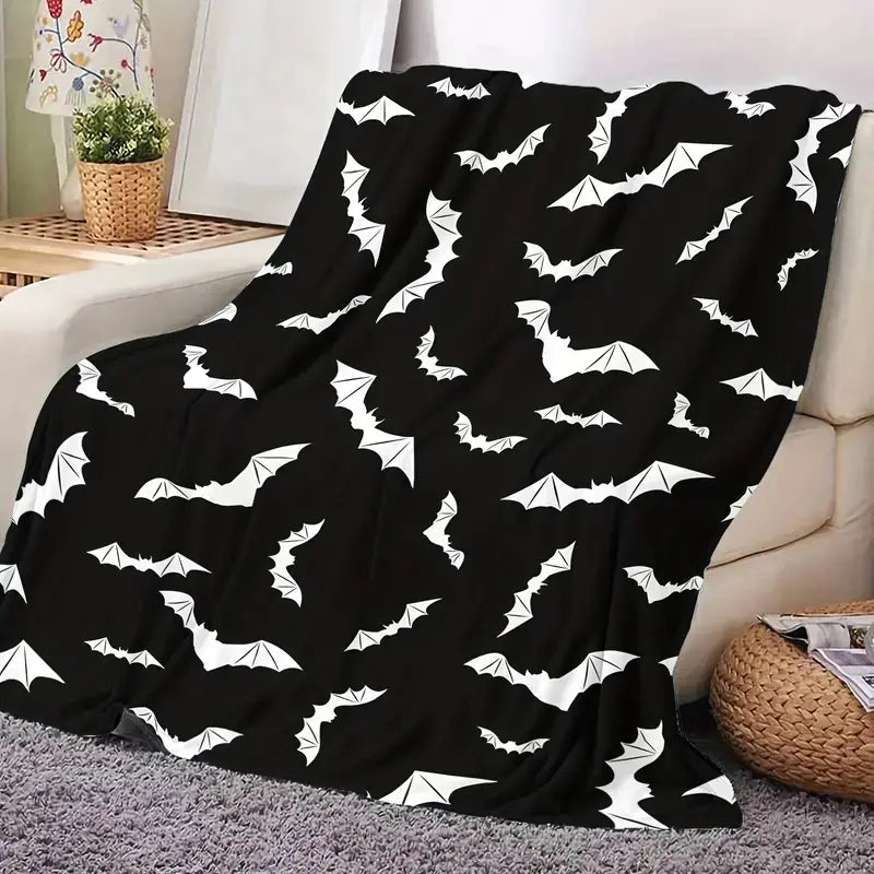 Halloween Bat Soft Sofa Blanket